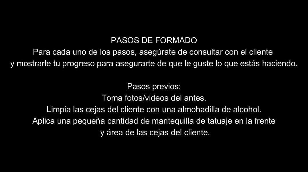PRÁCTICA PASO A PASO DEL MAPEO DE CEJAS - Cap 48