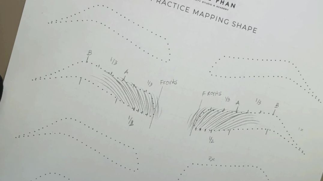 PRACTICA DIBUJAR EL PATRÓN DE TRAZOS FRONTALES PRINCIPALES EN PAPEL - Cap 53