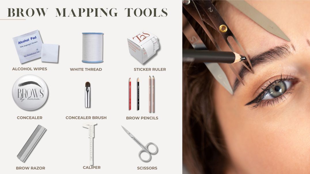 ⁣HERRAMIENTAS PARA DAR FORMA A LAS CEJAS - Cap 11