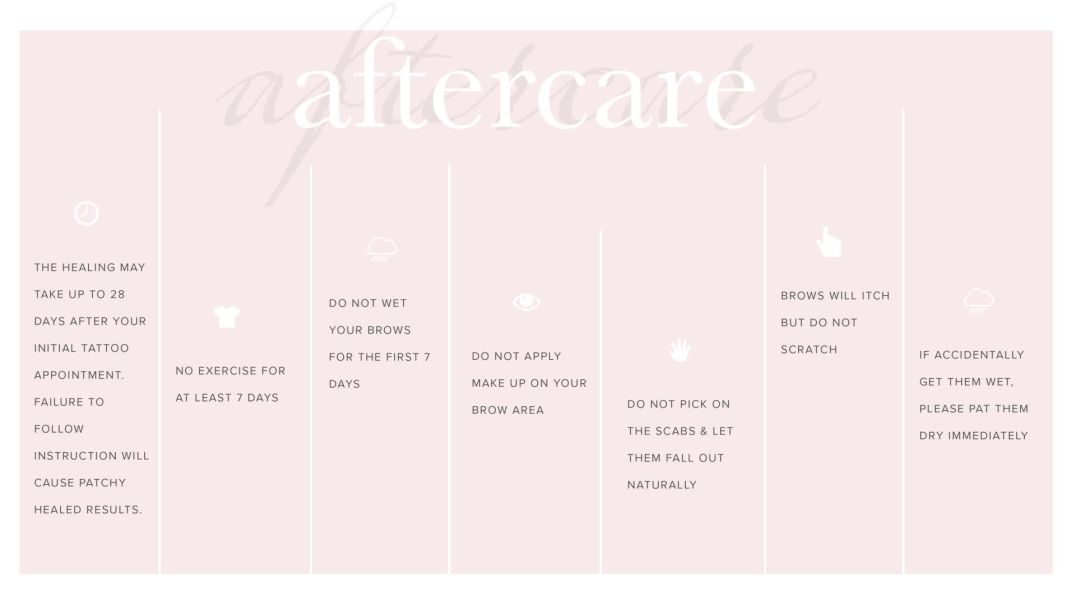 ⁣CEJAS EN POLVO DEGRADADAS-INFORMACIÓN SOBRE EL CUIDADO POSTERIOR-Cap.61