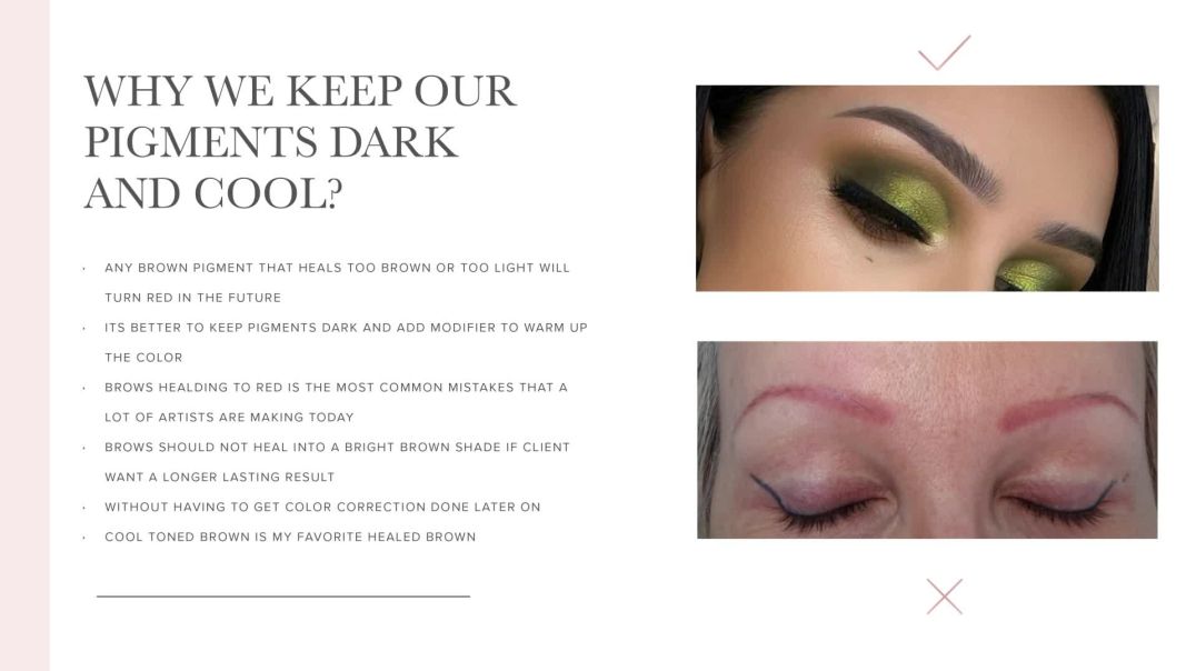 ⁣CEJAS EN POLVO DEGRADADAS-¿POR QUÉ MANTENEMOS NUESTRO PIGMENTO OSCURO Y FRÍO?-Cap.17