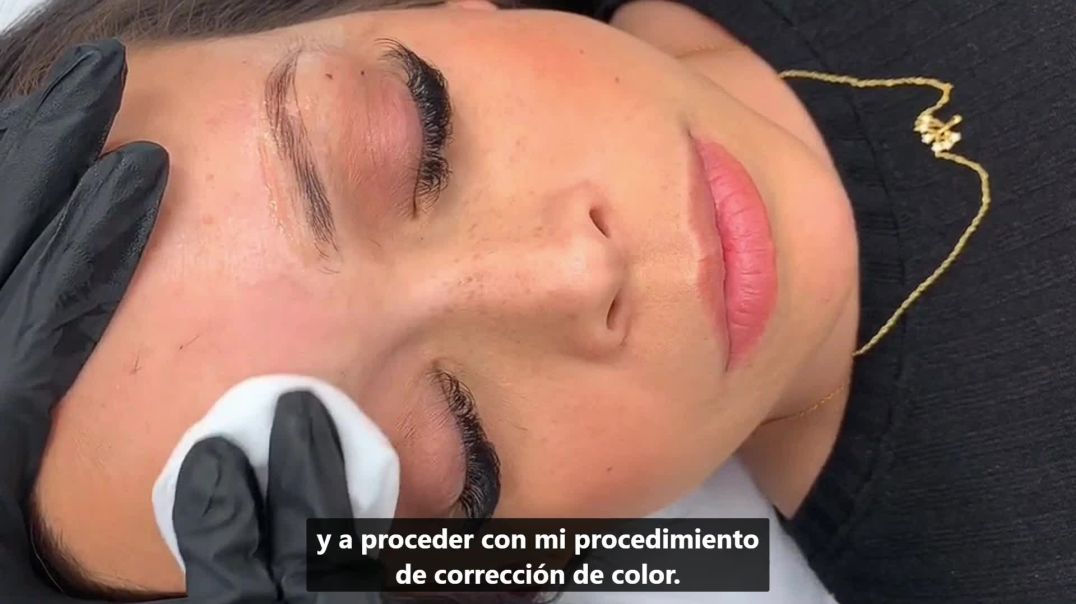 ⁣CEJAS EN POLVO DEGRADADAS-PROCEDIMIENTO DE CORRECCIÓN DE COLOR-Cap 82